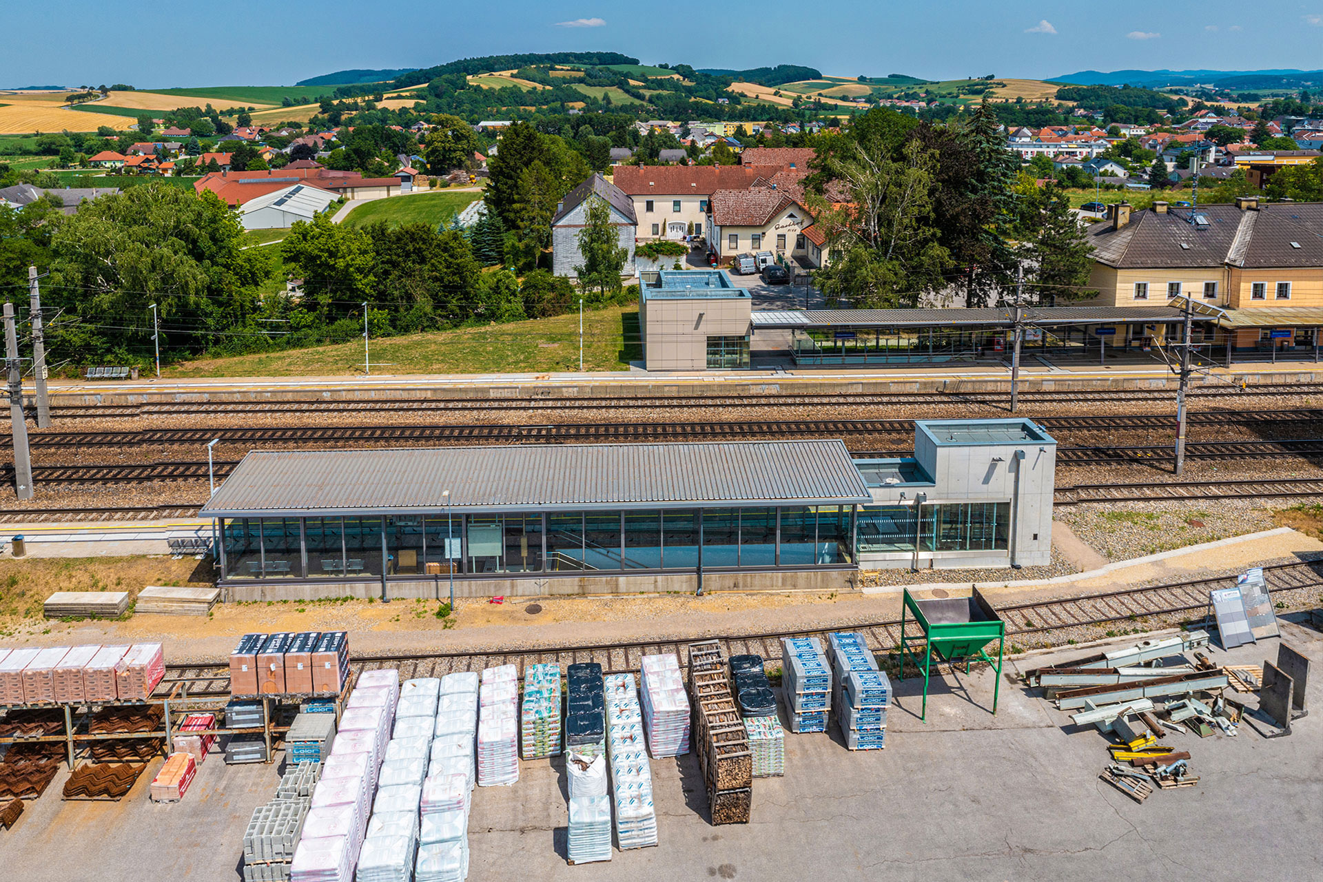 Bahnhof Böheimkirchen Koord+