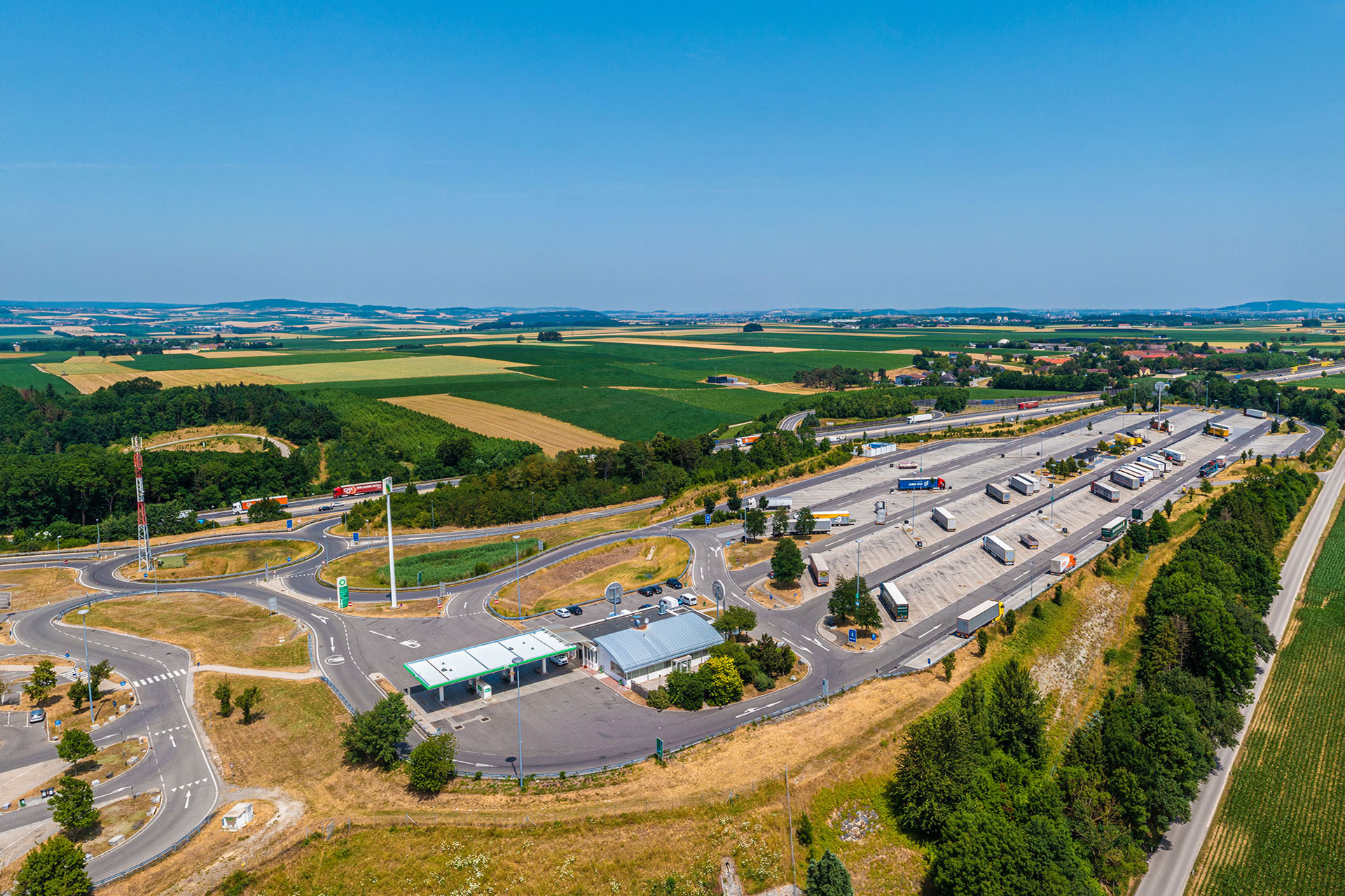 Rastplatz Völlerndorf Koord+